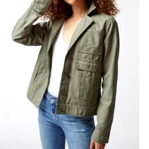 J Brand Tracy Utility Jacket Cotton